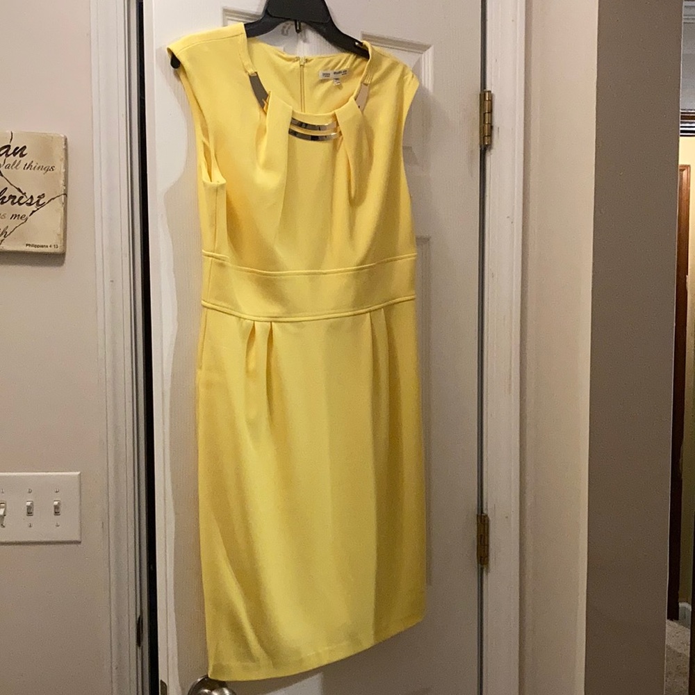 Sunshine yellow dress